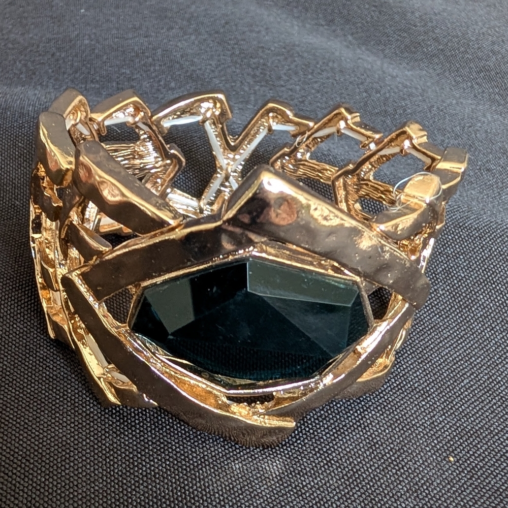 Gold and Black Bracelet